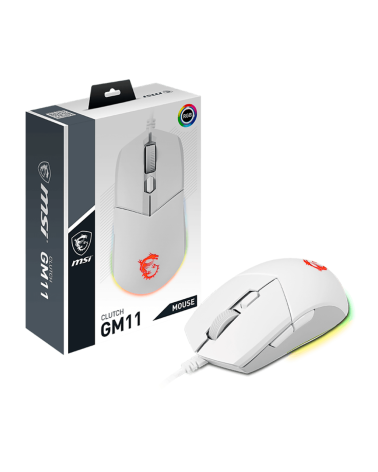Мышь MSI CLUTCH GM11 WHITE (S12-0401970-CLA) 