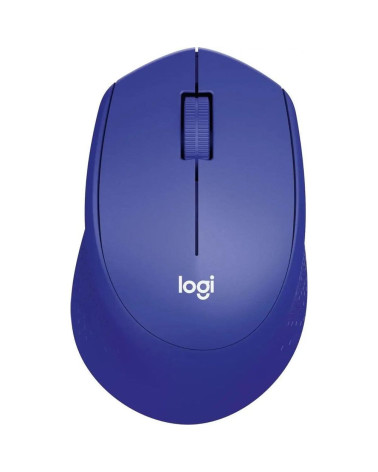 Мышь беспроводная Logitech M330 Silent Plus Blue (1000dpi, USB, 3but) (910-004925) 
