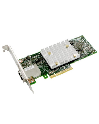 HBA-адаптер Microsemi Adaptec HBA 1100-8e (2293300-R) PCI Express 3.0 x8, SAS-3 12 Гб/с, 2хSFF8644 external 