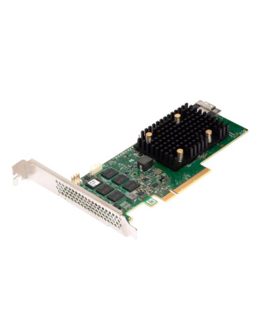 HBA-адаптер Broadcom SAS 9500-8i SGL (05-50077-03 / 03-50077-03002) PCIe v4 x8 LP, Tri-Mode SAS/SATA/NVMe 12G HBA, 8port(1*int S