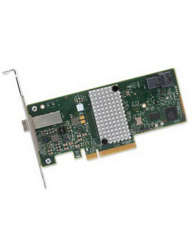 HBA-адаптер Areca ARC-1330-4i4x PCIe 3.0 x8 Low Profile, SAS/SATA 12G, HBA, 8port (1*int SFF8643 + 1*ext SFF8644), (аналог LSI00