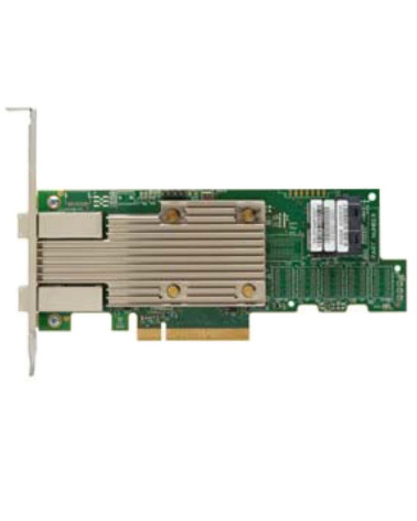 HBA-адаптер Broadcom 9400-8i8e SGL (05-50031-02 / 05-50031-18005 / 03-50031-18005) PCIe 3.1 x8 LP, Tri-Mode SAS/SATA/NVMe 12G HB