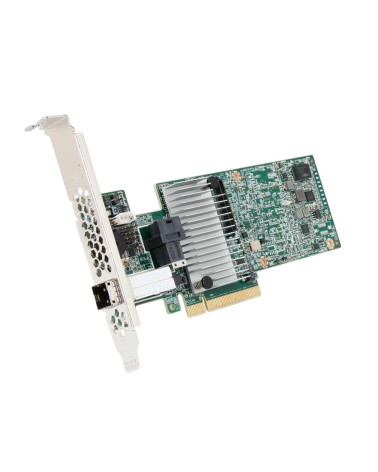RAID-контроллер Broadcom LSI MegaRAID SAS 9380-4I4E SGL (LSI00439 / 05-25190-02) PCIe 3.0 x8 LP, SAS/SATA 12G, RAID 0,1,5,6,10,5