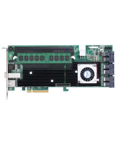 RAID-контроллер Areca ARC-1883ix-24 PCIe 3.0 x8 Full Profile, SAS/SATA 12G, RAID 0,1,5,6,10,50,60, 28port (6*int SFF8643 + 1*ext