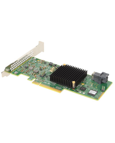 RAID-контроллер Broadcom LSI MegaRAID SAS 9341-4i SGL (LSI00419 / 05-26105-00(H)  PCIe 3.0 x8 LP, SAS/SATA 12G, RAID 0,1,5,10,50