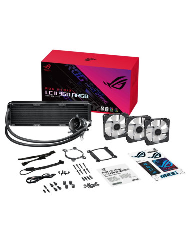 Жидкостная система охлаждения ASUS ROG STRIX LC II 360 ARGB /AIO COOLER,SIGRID,ARGB FAN,AURA,AM5 