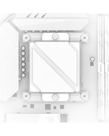 Вентилятор для процессора ID-Cooling DASHFLOW 360 BASIC WHITE 350W all Intel/AMD