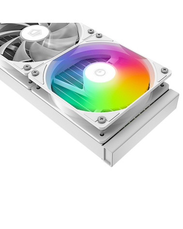 Жидкостная система охлаждения ID-Cooling SL240 XE WHITE /LCD SCREEN /300W /all Intel /all AMD