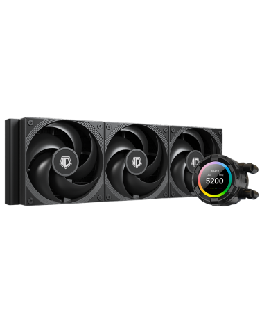 Жидкостная система охлаждения ID-Cooling SL360 PRO SE /LCD SCREEN /350W /all Intel /all AMD