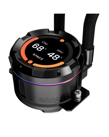Жидкостная система охлаждения ID-Cooling SL360 PRO SE /LCD SCREEN /350W /all Intel /all AMD