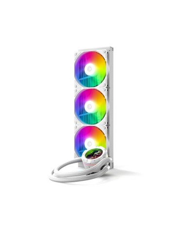 Вентилятор Cooler ID-Cooling SL360 XE WHITE /LCD SCREEN /350W /all Intel /all AMD