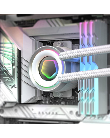 Вентилятор Cooler ID-Cooling FX360 INFINITY White ARGB (White) 350W all Intel/AMD