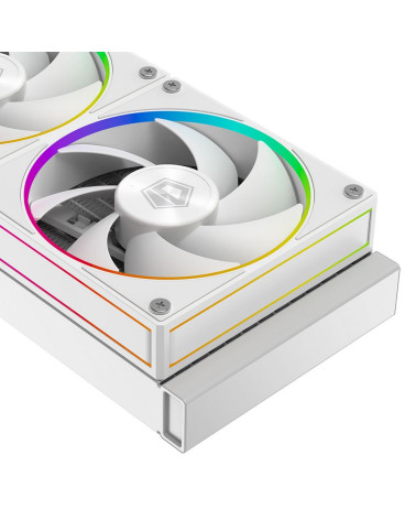 Вентилятор ID-Cooling SL240 WHITE  /LCD SCREEN /300W /all Intel /all AMD