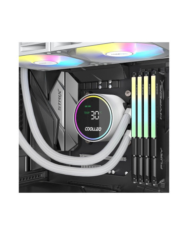 Жидкостная система охлаждения Coolleo ICE Fairy DIG 240 LITE WH (DIG-240-LITE-WH)