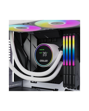 Жидкостная система охлаждения Coolleo ICE Fairy DIG 360 WH (DIG-360-WH)