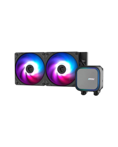 Жидкостная система охлаждения MSI MAG CORELIQUID A13 240 2x ARGB Fan, ARGB Block, 