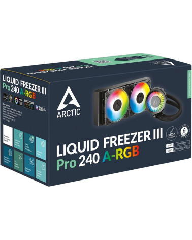Жидкостная система охлаждения Arctic Cooling Liquid Freezer III Pro 240 A-RGB Multi Compatible All-In-One CPU Water Cooler  (ACF