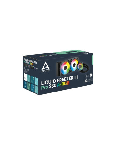 Жидкостная система охлаждения Arctic Cooling  Liquid Freezer III Pro 280 A-RGB Multi Compatible All-In-One CPU Water Cooler  (AC