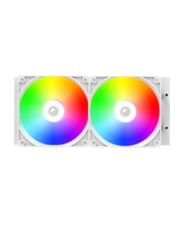 Жидкостная система охлаждения ID-Cooling FX240 INFINITY White ARGB (White) 300W all Intel/AMD