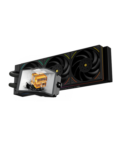 Жидкостная система охлаждения Thermalright Hyper Vision 360 Argb Black/ Display/ all Intel/AMD