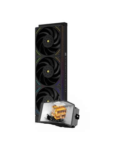 Жидкостная система охлаждения Thermalright Hyper Vision 360 Argb Black/ Display/ all Intel/AMD