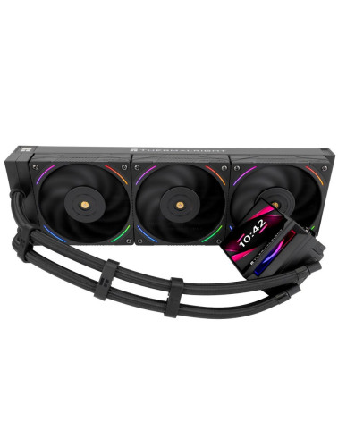 Жидкостная система охлаждения Thermalright Cooler Hyper Vision 360 Argb Black/ Display/ all Intel/AMD
