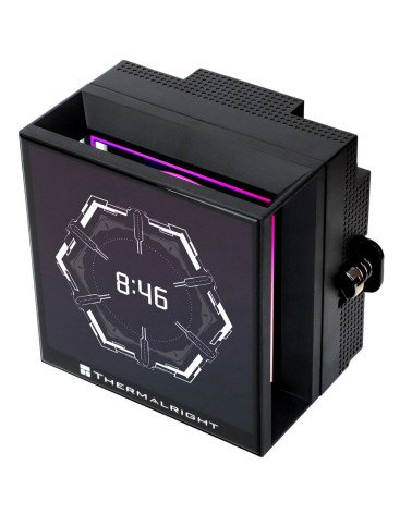 Жидкостная система охлаждения Thermalright Cooler Hyper Vision 360 Argb Black/ Display/ all Intel/AMD
