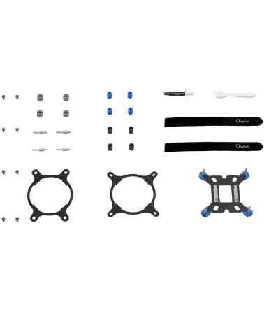 Вентилятор Cooler Ocypus Delta L24 BK ARGB V2 Black 280W/ All Intel/ AMD AM* / Screws