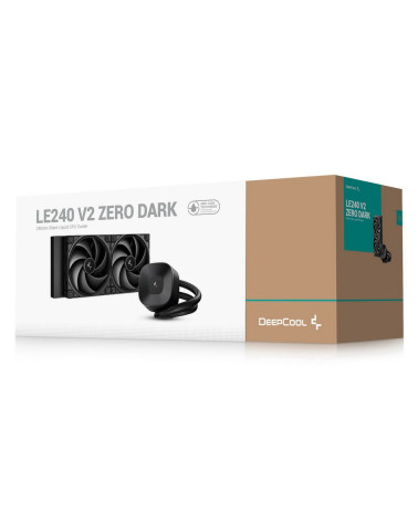 Жидкостная система охлаждения Deepcool LE240 V2 ZERO DARK
