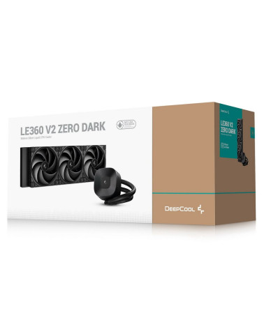 Жидкостная система охлаждения Deepcool LE360 V2 ZERO DARK