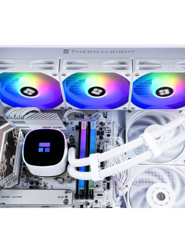 Жидкостная система охлаждения Thermalright Вентилятор Cooler Thermalright Frozen Horizon 360 White Argb V2 all Intel/AMD