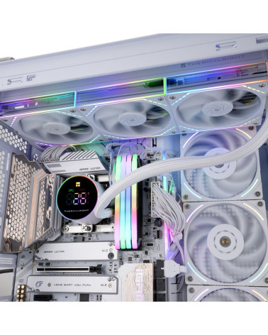 Жидкостная система охлаждения Thermalright Вентилятор Cooler Thermalright Frozen Magic 360 Digital Argb White V2 all Intel/AMD