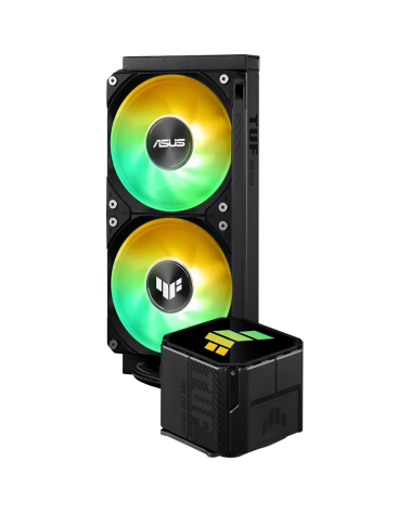 Жидкостная система охлаждения ASUS TUF GAMING LC III 240 ARGB /AIO COOLER,2IN1 ARGB FAN 