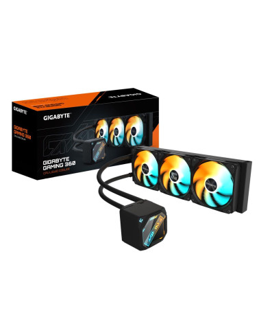Жидкостная система охлаждения GIGABYTE Gaming GME 360 3 x 120mm ARGB Fan, LGA 1200, LGA 1700, LGA 1851, AM5, AM4 