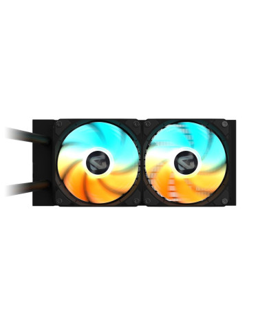 Жидкостная система охлаждения GIGABYTE Gaming GME 240 2 x 120mm ARGB Fan, LGA 1200, LGA 1700, LGA 1851, AM5, AM4 