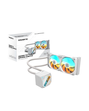 Жидкостная система охлаждения GIGABYTE Gaming GME 240I 2 x 120mm ARGB Fan, LGA 1200, LGA 1700, LGA 1851, AM5, AM4 