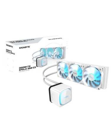 Жидкостная система охлаждения Gigabyte Eagle 360I 3 x 120mm ARGB Fan, LGA 1200, LGA 1700, LGA 1851, 115*, AM5, AM4 