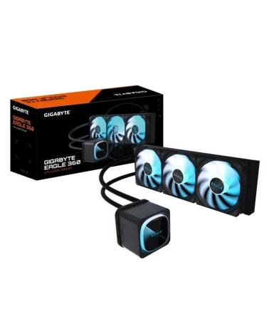 Жидкостная система охлаждения Gigabyte Eagle 360 3 x 120mm ARGB Fan, LGA 1200, LGA 1700, LGA 1851, 115*, AM5, AM4 