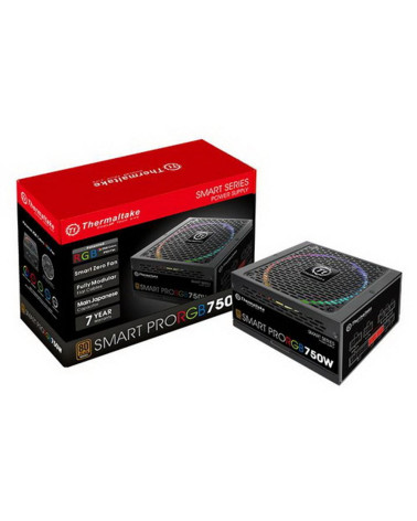 Блок питания Thermaltake Smart Pro RGB 750 SPR-750AH3FSB-R (PS-SPR-0750FPCBEU-R) 750W, 80 Plus Bronze, полностью модульный 