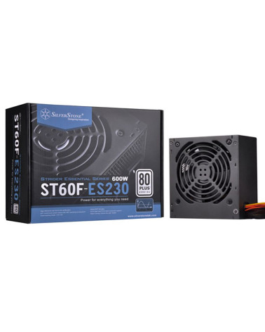 Блок питания Silverstone SST-ST60F-ES230 V1.0 PSU-P217-600W-230V ONLY-ATX-120mmFAN-FIXED C-80PLUS-RoHS-GM  (223321) 8 