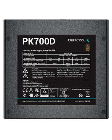 Блок питания ПК GamerStorm PK700D (R-PK700D-FA0B-WGEU) 