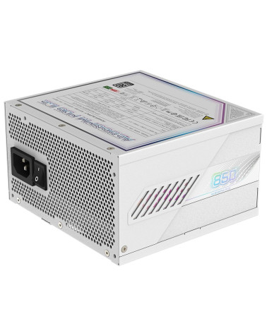 Блок питания ПК Gigabyte AE850PM PG5 ICE 850W, 80Plus, Platinum, Полностью модульный, PCIe Gen 5.1, ATX 3.0 compatible. 28200-AE