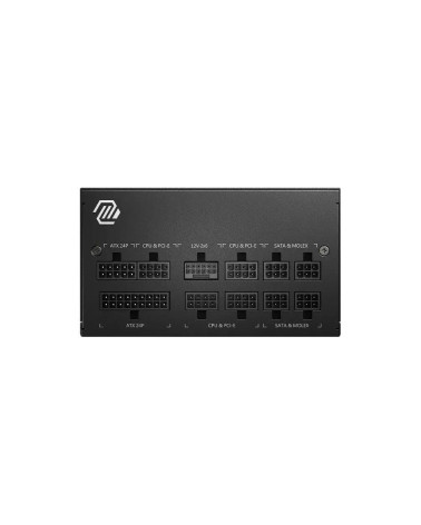 Блок питания ПК MSI MAG A750GL PCIE5 EU, 750W, Fully-Modular, 80 Plus Gold, Color Box, Pallet packing,7Y Warranty, ATX 3.1, PCIE