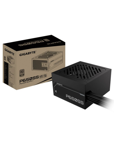 Блок питания ПК Gigabyte P650SS 650W, 80+, SILVER, НЕ модульный, ATX 3.0 