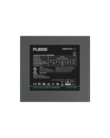 Блок питания ПК Deepcool PL800D (R-PL800D-FC0B-WDEU-V2) 