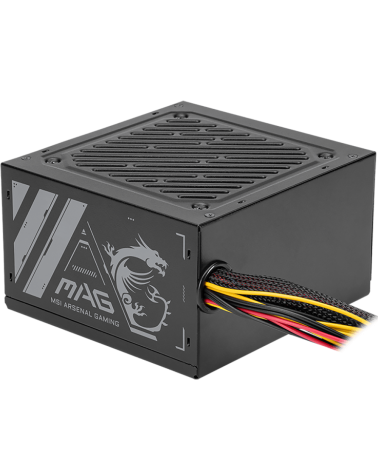 Блок питания ПК MSI MAG A500N-H 500W, Non-Modular 
