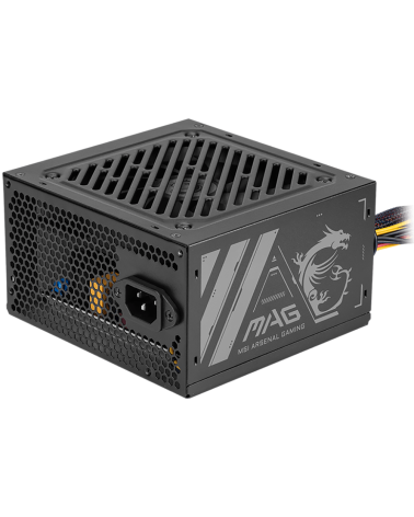 Блок питания ПК MSI MAG A500N-H 500W, Non-Modular 