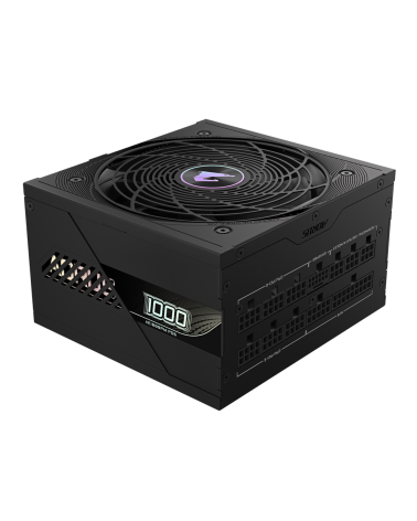Блок питания ПК Gigabyte AE1000PM PG5 1000W, 80Plus, Platinum, Полностью модульный, PCIe Gen 5.1, ATX 3.0 compatible 