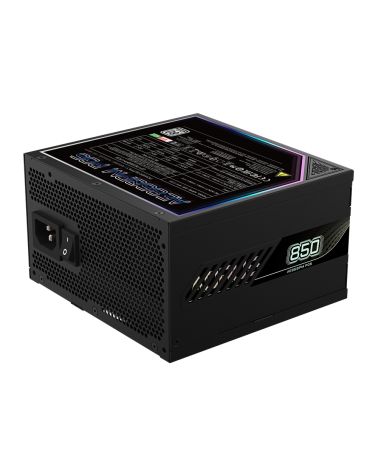 Блок питания ПК Gigabyte AE850PM PG5 850W, 80Plus, Platinum, Полностью модульный, PCIe Gen 5.1, ATX 3.0 compatible. 