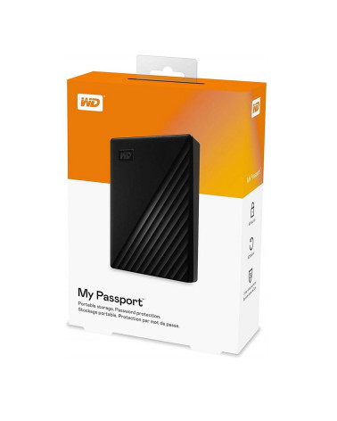 Жесткий диск внешний WD My Passport WDBYVG0020BBK-WESN 2TB 2,5" USB 3.0 black (D8B) RTL 6 (869476) 